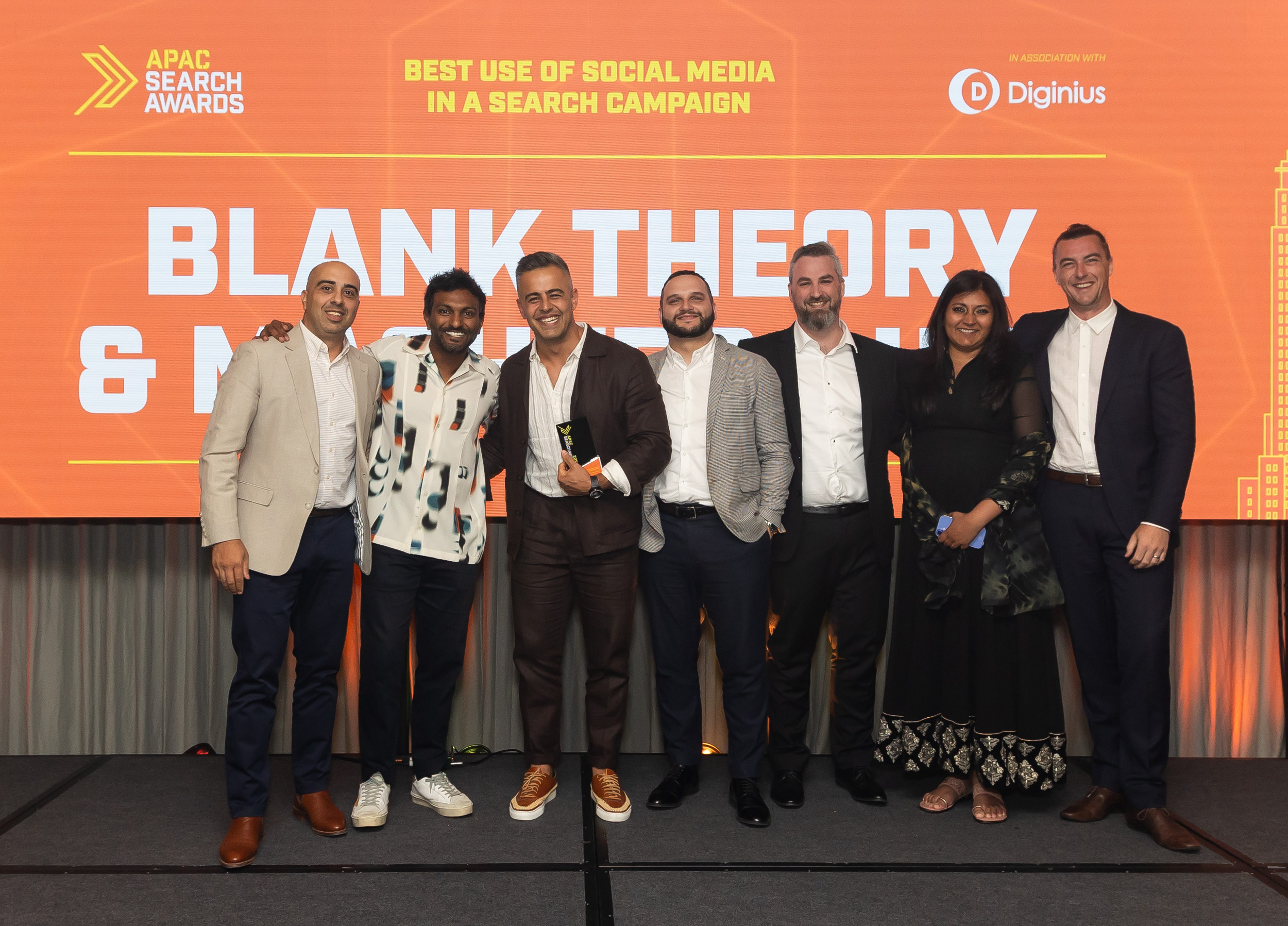 Image: Blank Theory Strikes Gold at APAC Search Awards in Debut Year