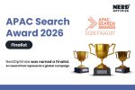 Image: NerdOptimize advances to the APAC Search Award 2026 Finalist